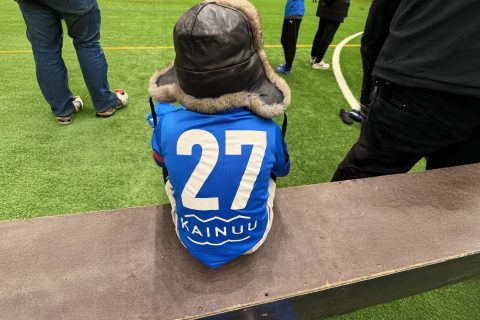 Kainuulainen tiimipelaaja. Kuva: Mari Schroderus.